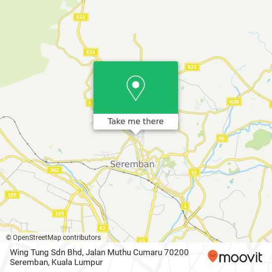 Peta Wing Tung Sdn Bhd, Jalan Muthu Cumaru 70200 Seremban