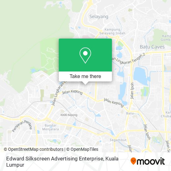 Edward Silkscreen Advertising Enterprise map