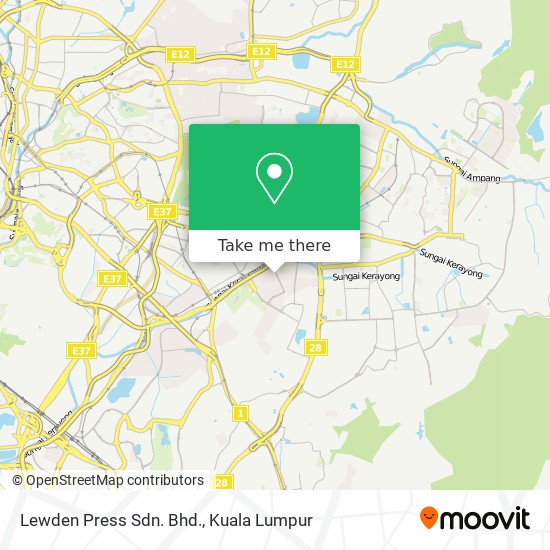 Lewden Press Sdn. Bhd. map