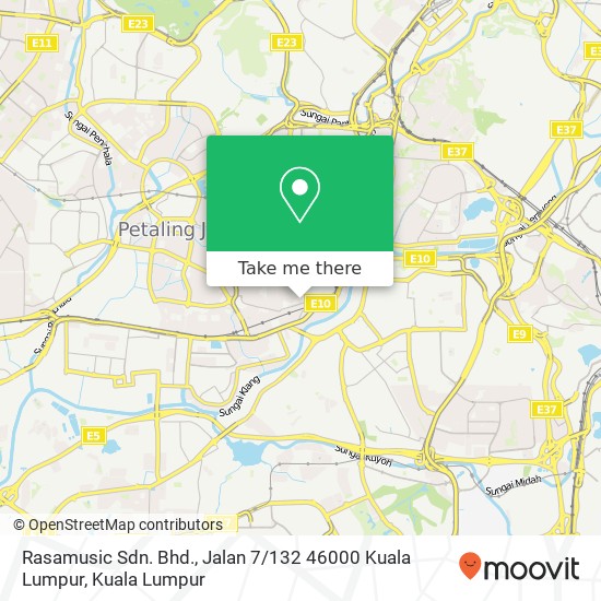 Rasamusic Sdn. Bhd., Jalan 7 / 132 46000 Kuala Lumpur map