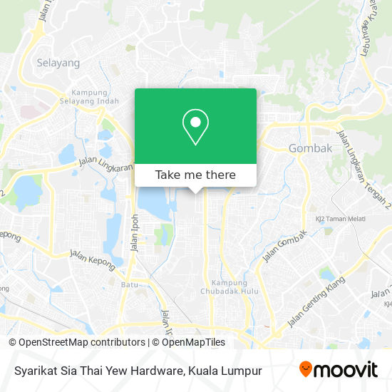 Syarikat Sia Thai Yew Hardware map