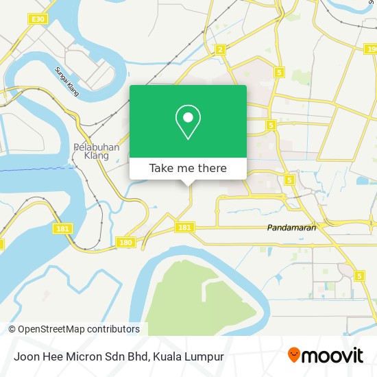 Joon Hee Micron Sdn Bhd map