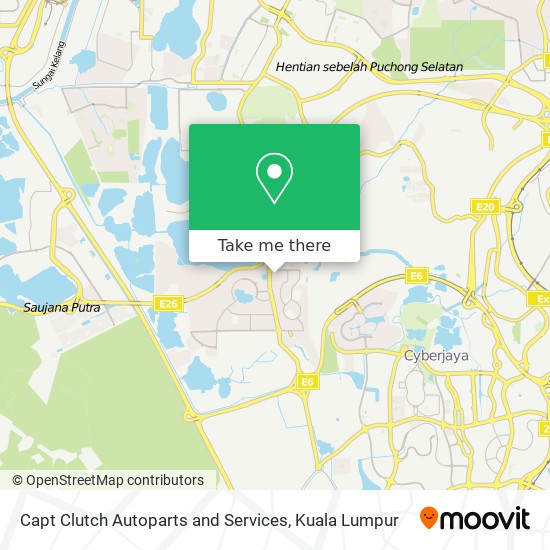 Capt Clutch Autoparts and Services map