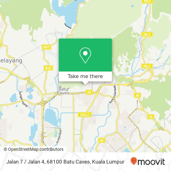 Jalan 7 / Jalan 4, 68100 Batu Caves map