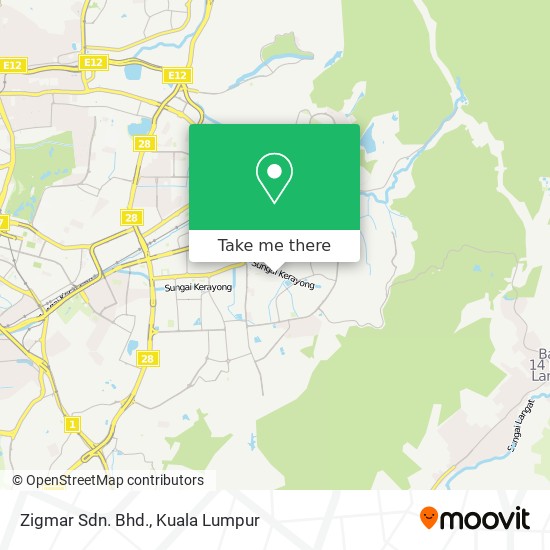 Zigmar Sdn. Bhd. map