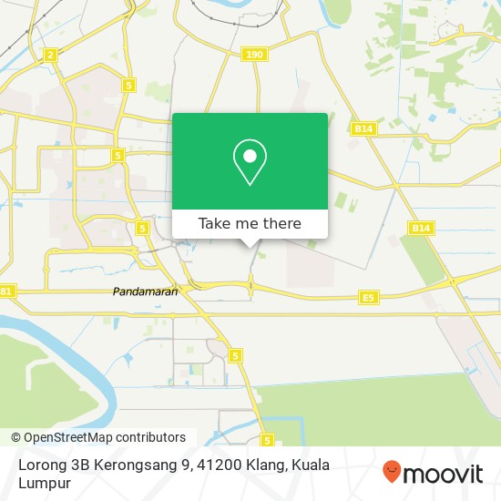 Lorong 3B Kerongsang 9, 41200 Klang map