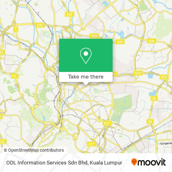 ODL Information Services Sdn Bhd map