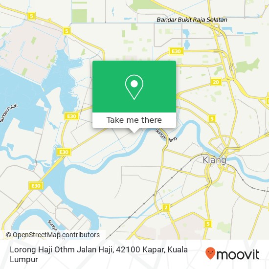 Lorong Haji Othm Jalan Haji, 42100 Kapar map