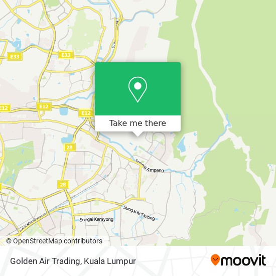 Golden Air Trading map