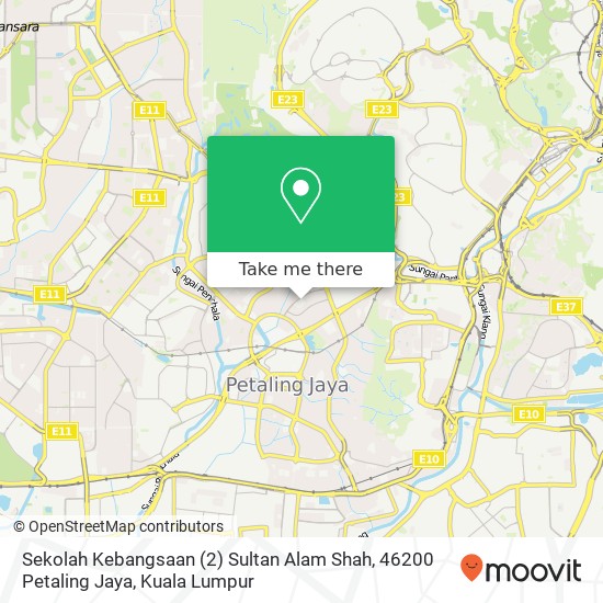 Sekolah Kebangsaan (2) Sultan Alam Shah, 46200 Petaling Jaya map