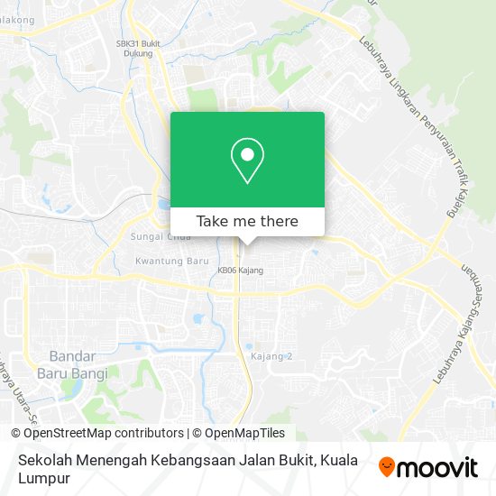 Sekolah Menengah Kebangsaan Jalan Bukit map