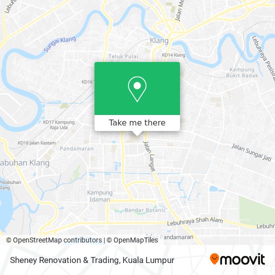 Sheney Renovation & Trading map