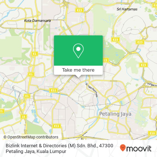 Bizlink Internet & Directories (M) Sdn. Bhd., 47300 Petaling Jaya map