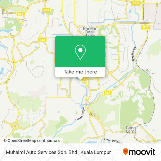 Muhaimi Auto Services Sdn. Bhd. map