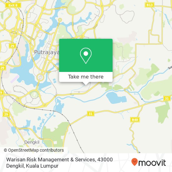 Warisan Risk Management & Services, 43000 Dengkil map