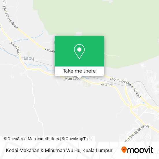 Kedai Makanan & Minuman Wu Hu map