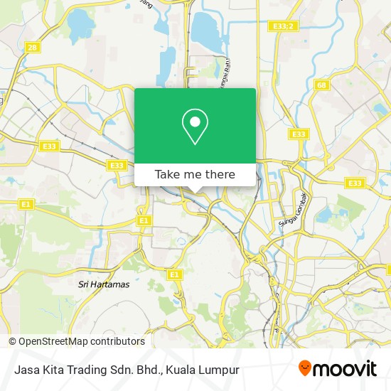 Jasa Kita Trading Sdn. Bhd. map