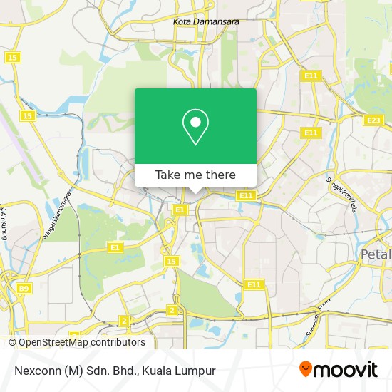 Nexconn (M) Sdn. Bhd. map