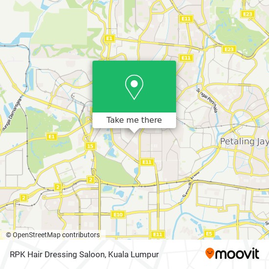 RPK Hair Dressing Saloon map