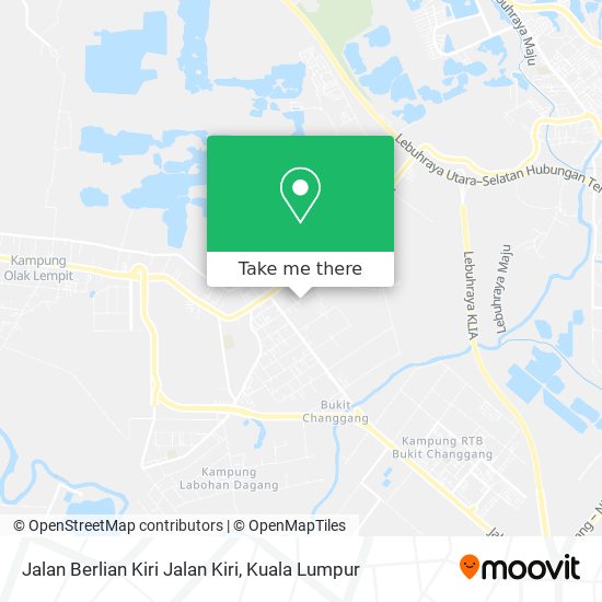 Jalan Berlian Kiri Jalan Kiri map