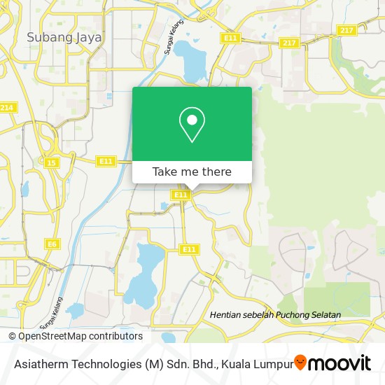 Asiatherm Technologies (M) Sdn. Bhd. map