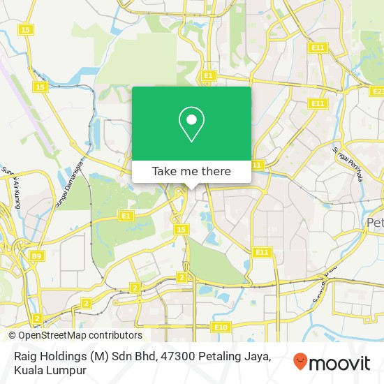 Raig Holdings (M) Sdn Bhd, 47300 Petaling Jaya map