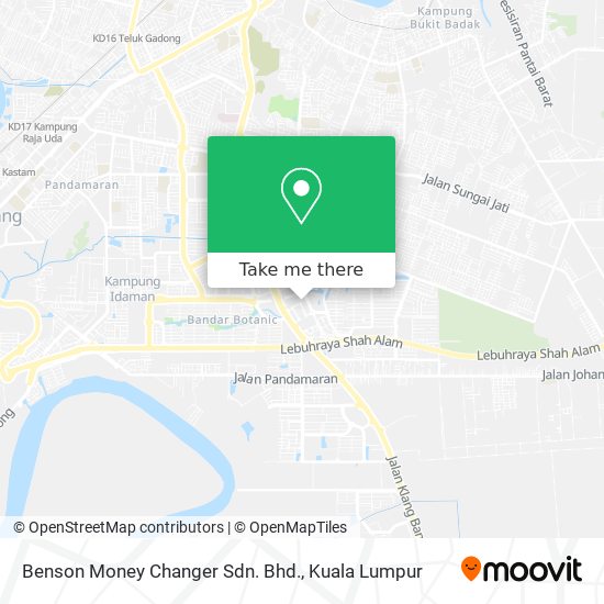 Benson Money Changer Sdn. Bhd. map