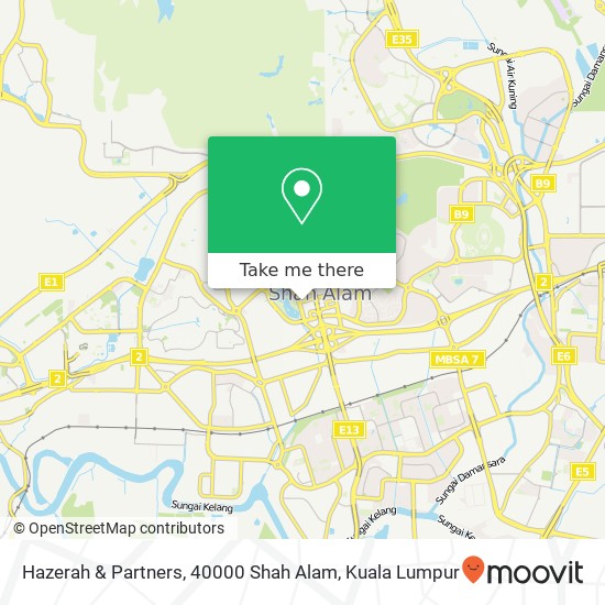 Hazerah & Partners, 40000 Shah Alam map