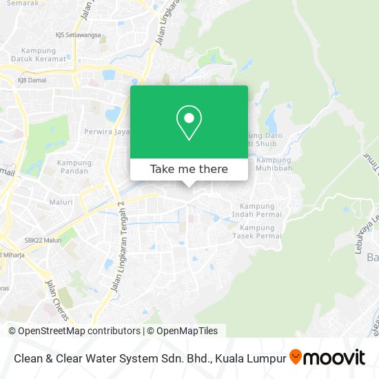 Clean & Clear Water System Sdn. Bhd. map