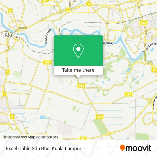 Excel Cabin Sdn Bhd map