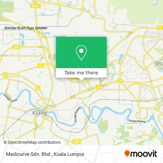 Medicurve Sdn. Bhd. map