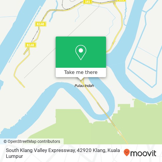 South Klang Valley Expressway, 42920 Klang map