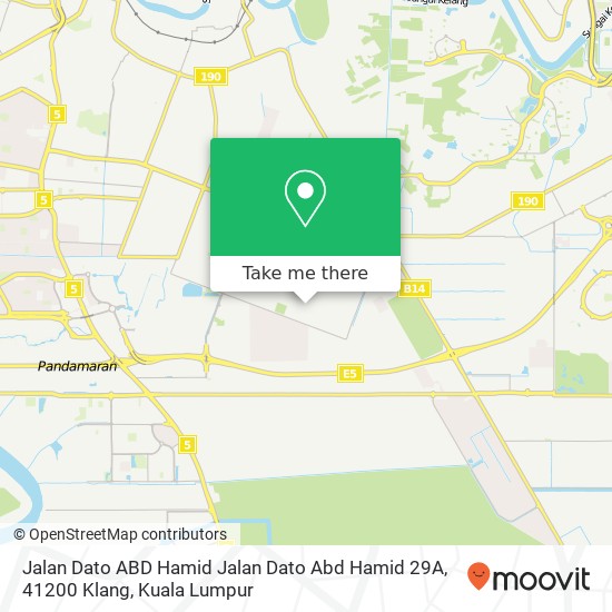 Jalan Dato ABD Hamid Jalan Dato Abd Hamid 29A, 41200 Klang map