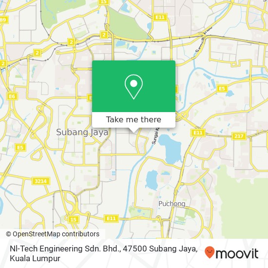 Peta Nl-Tech Engineering Sdn. Bhd., 47500 Subang Jaya