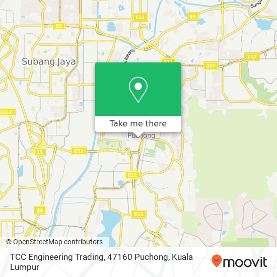 TCC Engineering Trading, 47160 Puchong map