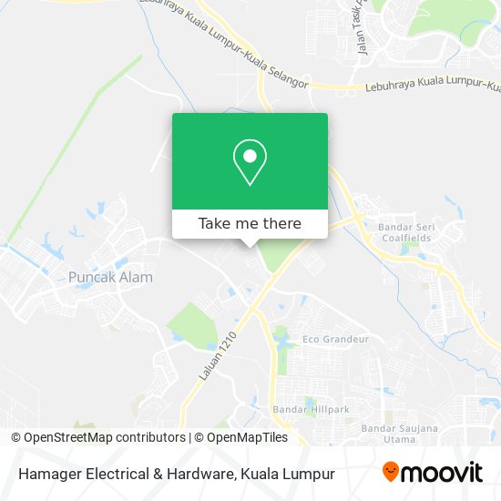 Hamager Electrical & Hardware map