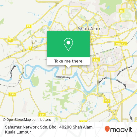 Sahumur Network Sdn. Bhd., 40200 Shah Alam map