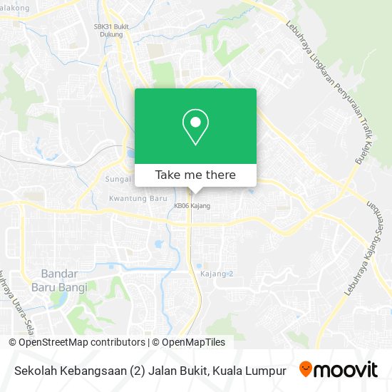 Peta Sekolah Kebangsaan (2) Jalan Bukit