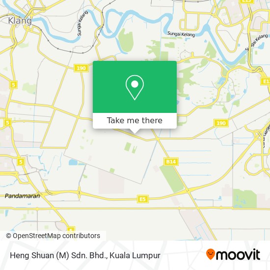 Heng Shuan (M) Sdn. Bhd. map