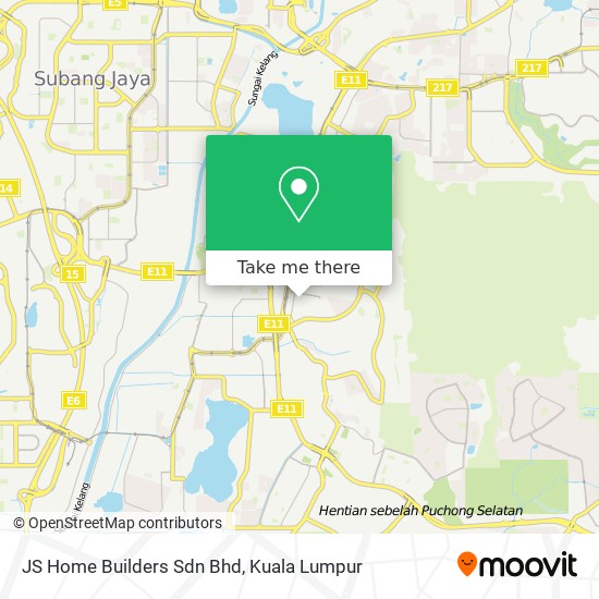 JS Home Builders Sdn Bhd map