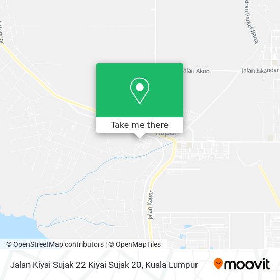 Jalan Kiyai Sujak 22 Kiyai Sujak 20 map