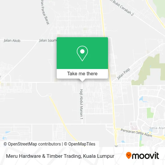 Meru Hardware & Timber Trading map