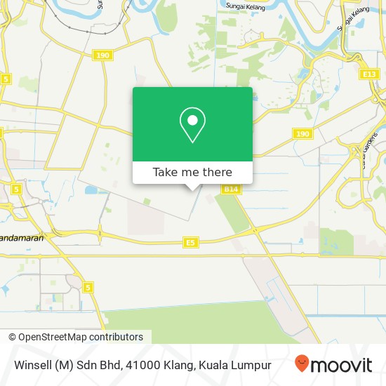 Winsell (M) Sdn Bhd, 41000 Klang map