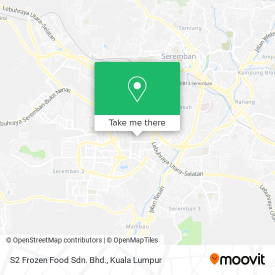 S2 Frozen Food Sdn. Bhd. map