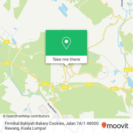 Firmikal Bahiyah Bakery Cookies, Jalan 7A / 1 48000 Rawang map