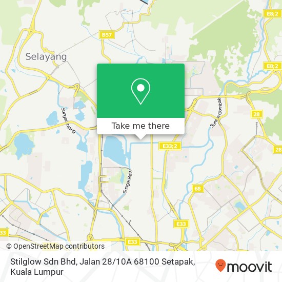 Peta Stilglow Sdn Bhd, Jalan 28 / 10A 68100 Setapak