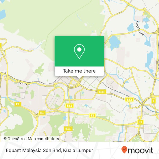 Equant Malaysia Sdn Bhd map