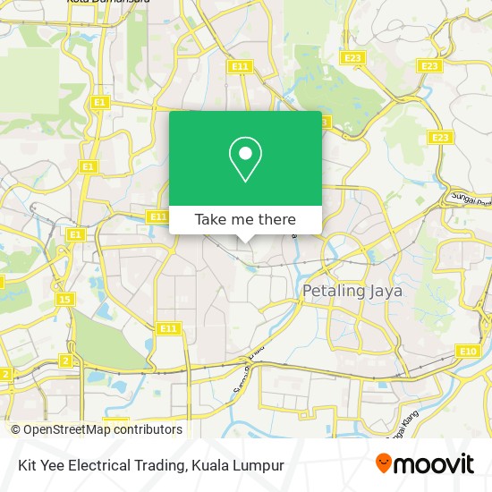 Kit Yee Electrical Trading map