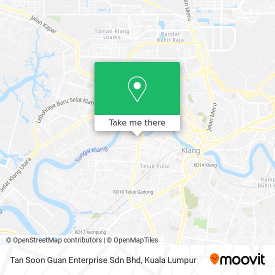 Tan Soon Guan Enterprise Sdn Bhd map