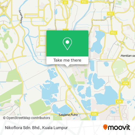 Nikoflora Sdn. Bhd. map